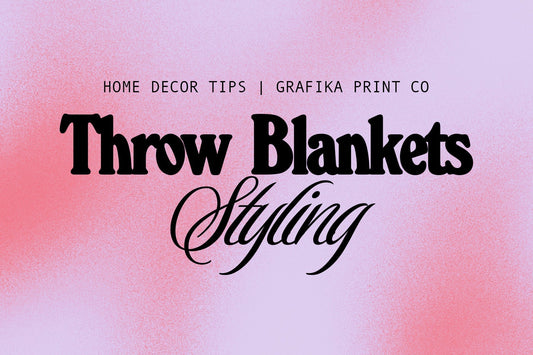 How to Style Throw Blankets