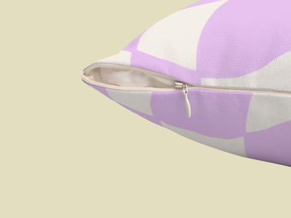 Checkered Pastel Purple Throw Pillow Cover | Aesthetic Y2K Decor Pillow Case 18x18 | Danish Pastel Cushion Cover 20x20 16x16