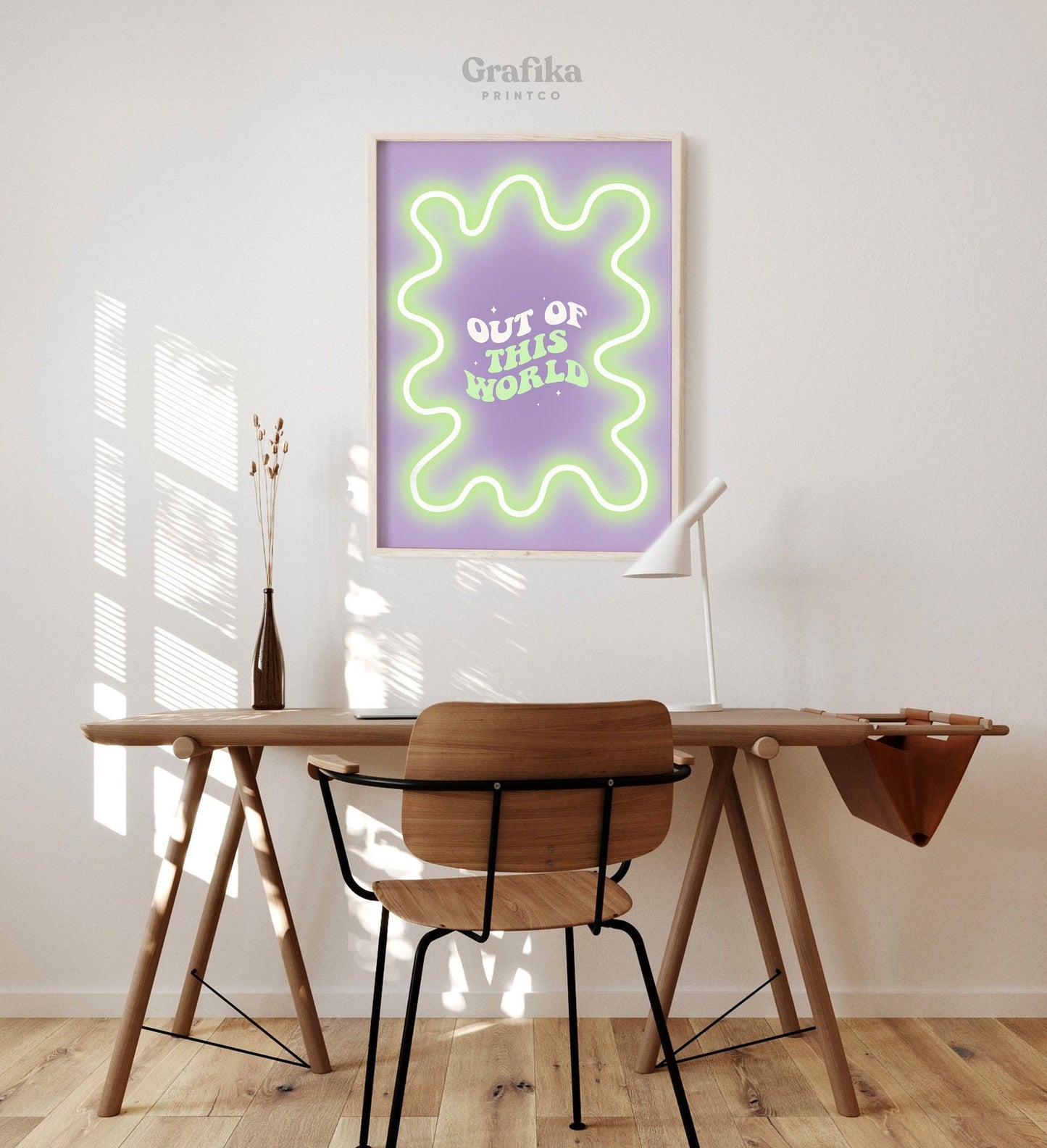 Purple Aesthetic Poster Printable | Danish Pastel Aesthetic Bedroom Wall Decor | Postive Motivational Quote Pinterest | Instant Download