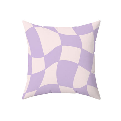 Lilac Olive Green Checkered Pillow Cover Set of 2 | Danish Pastel Cushion 20x20 | Y2K Room Decor | Aesthetic Pillow 18x18 16x16